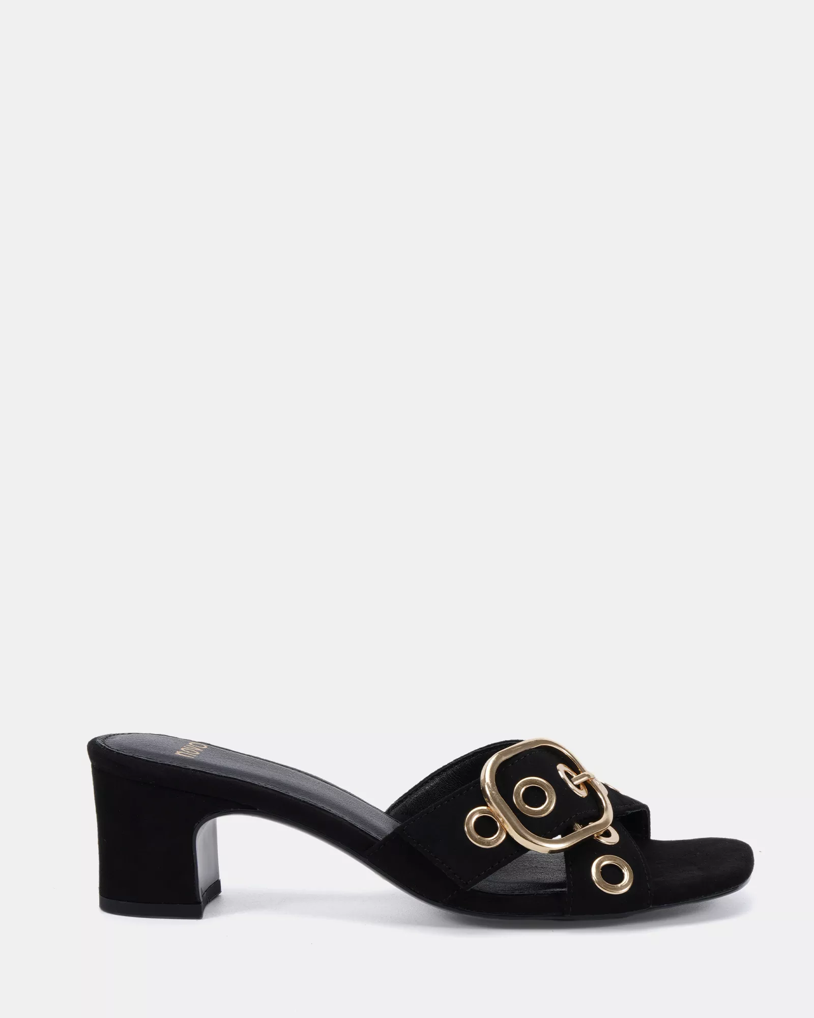 ZARAGOZA Black Suede High Heels
