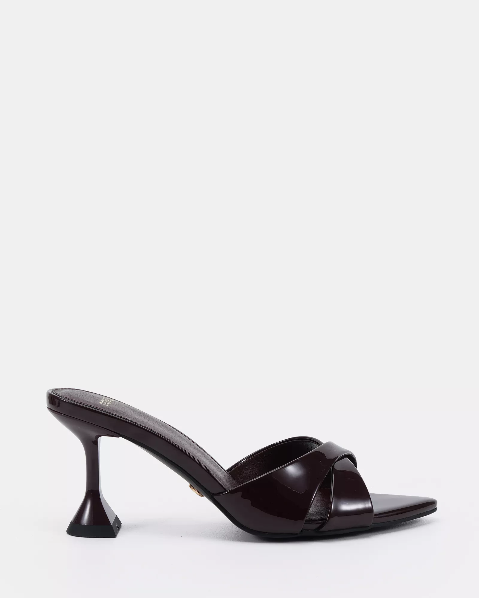 ZAYNA ESPRESSO PATENT High Heels