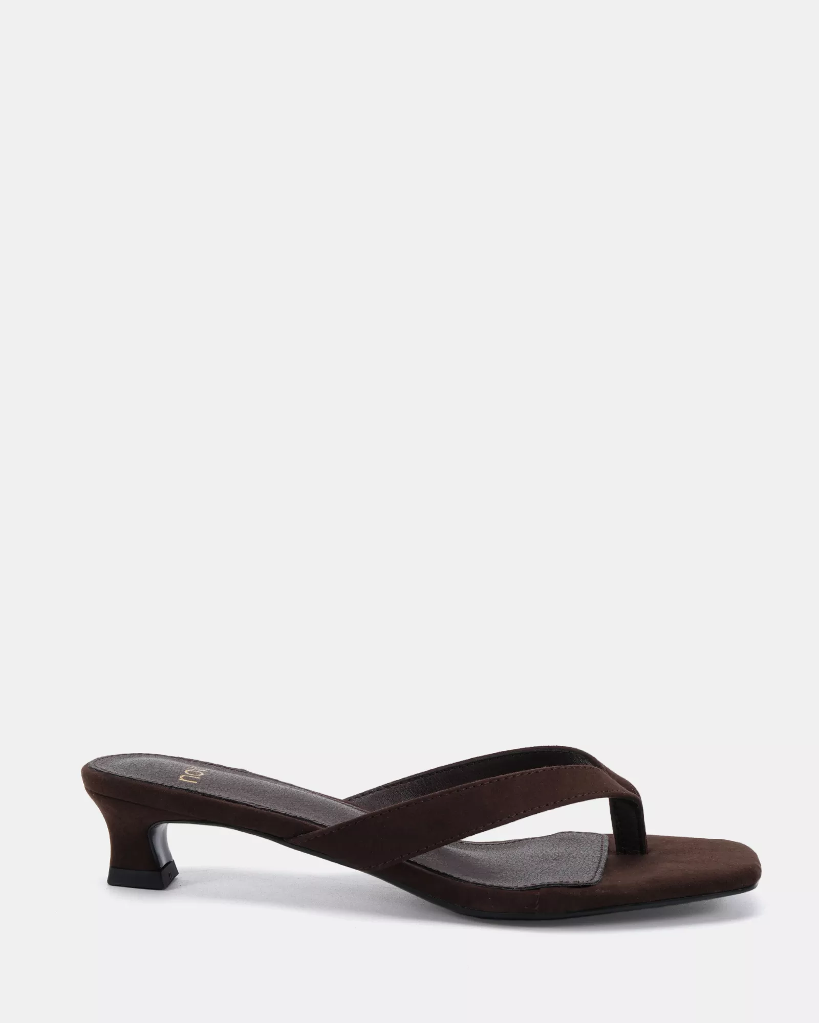 ZEPHRIN ESPRESSO SUEDE Low Heels