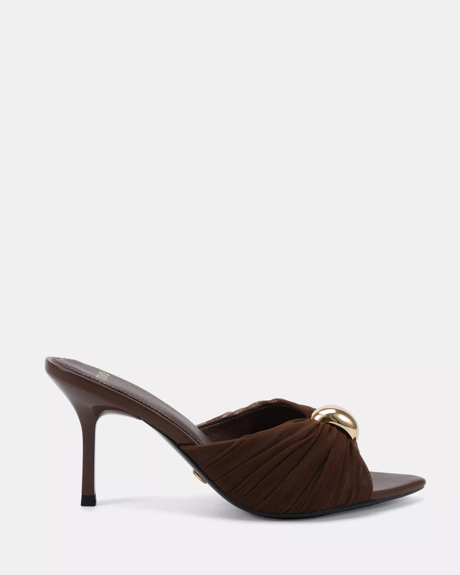 ZOFIA MILK CHOCOLATE Mid Heels